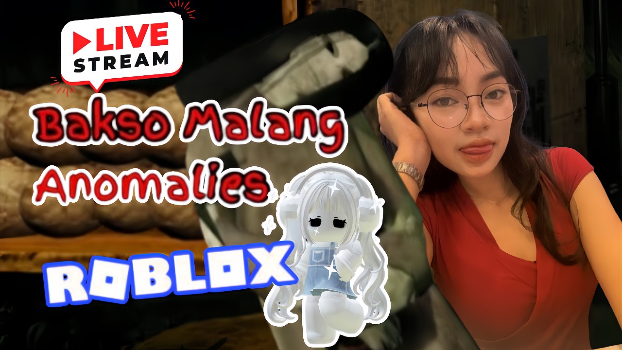 Roblox LIVE streaming gamplay mabar bakso malang anomalise #roblox #shorts #gaming #horror