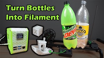 I Turned PET Bottles Into A 3D Printed Pi Case - DIY Bottle Recycler