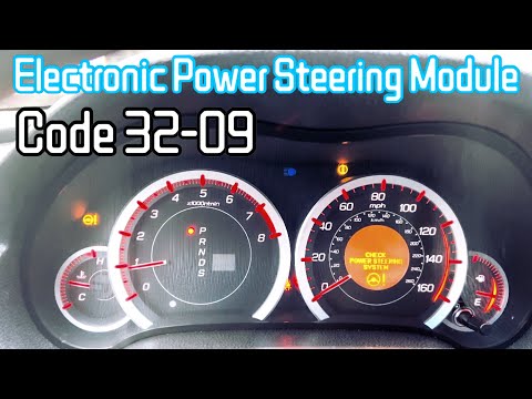 09-14 Acura TSX EPS control module | 32-09 | DIY | EPS | Please check power steering system