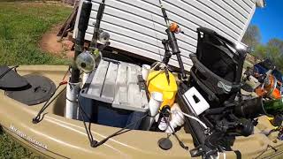 DIY Hobie outback mirage Kayak Walk around mods
