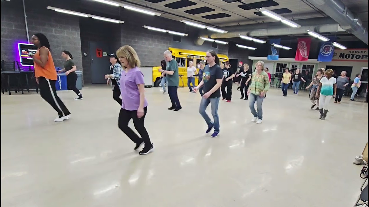 Ice Ice Baby beginner line dance.