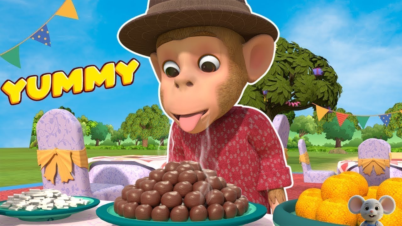 Bandar Mama Pehen Pajama | Hindi Rhymes for Children | Chiki Miki