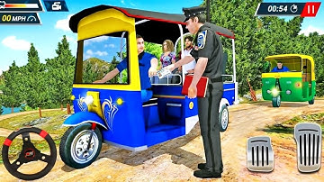 Tuk Tuk Auto Rickshaw Driving  Simulator - Tuk Tuk  Auto Rickshawa Android Gameplay