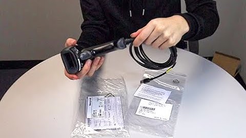 How to configure a Honeywell Xenon 1900g Barcode Scanner