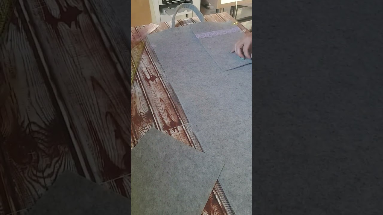 Filztasche nähen beplotten 🫶🫶🫶