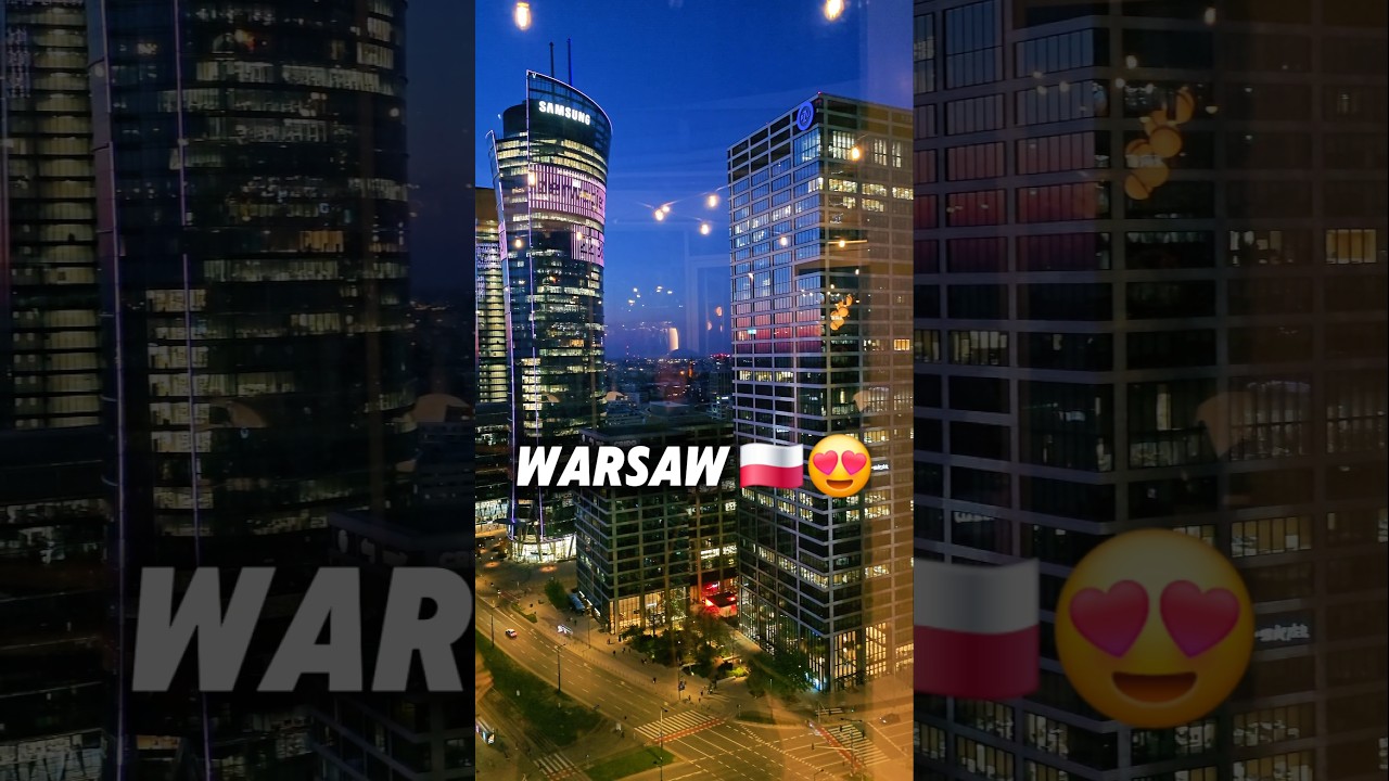 Warsaw today 😯 wow. 