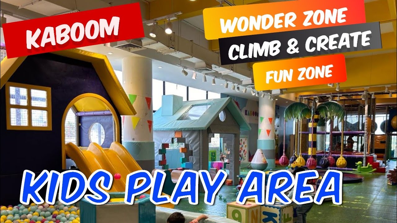 Best Play Area for Kids & Parents | Kaboom Aundh Pune | Kids play area ...