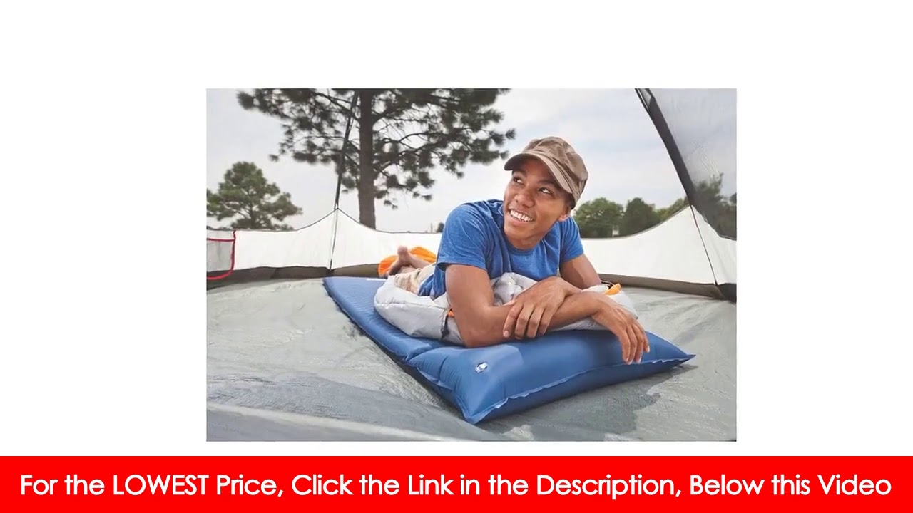 Coleman SelfInflating Camping Pad with Pillow YouTube