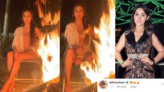 Light the fire within you: Ashi Singh looks super sexy as she enjoys bonfire, Ashnoor Kaur comments