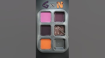 Guess the mixed color of Alphabet lore ✅ #colormixing #alphabetlore #satisfying