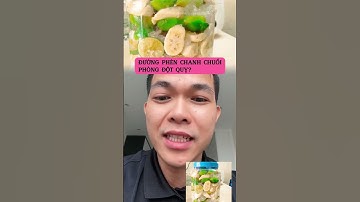 Sự thật Đường phèn chanh chuối phòng đột quỵ #songkhoemoingay #duongphenchanhchuoi #sucsongtre