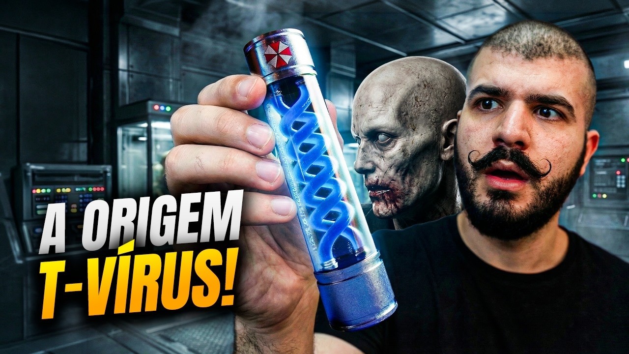 A origem secreta do T-VIRUS de RESIDENT EVIL