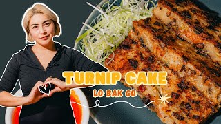Dim Sum style Chinese Turnip Cake - Lo Bak Go