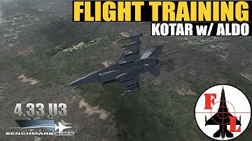 [Falcon BMS 4.33] 669VFS Flight Training with Aldo