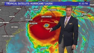 10 p.m. Hurricane Laura update on Aug. 26: Strong storm approaches Gulf Coast screenshot 2