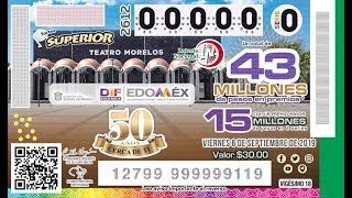 Sorteo Superior no. 2612 |  50° aniversario Teatro Morelos Parte 1