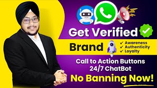 🟢 #WhatsAppMarketing with NO BAN | ✅ Get Verified on #WhatsApp | Buttons & Chatbot #businessapi