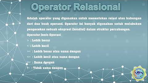 Operator C++ Relasional