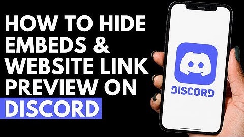 How To Hide Embeds & Website Link Preview on Discord | Discord Tutorial