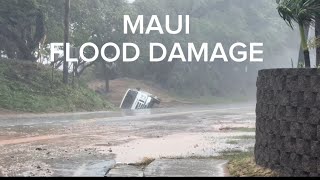 Maui Kona Storm Flooding – South Kihei Road Turns Into a River