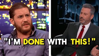 Celebrity Tom Hardy LOSES It On Jimmy Kimmel's Show After Fiery On-Air Clash Profile