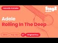 Rolling In The Deep Karaoke | Adele (Acoustic Version)