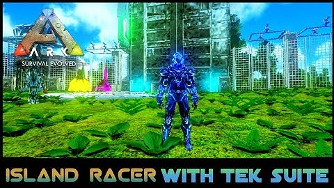 Perfect use of Tek suite, Island Racer pursuit Ark Mobile ZN Gaming