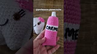 DENTE, CREME E ESCOVA AMIGURUMI