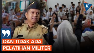 Penjelasan Dedi Mulyadi Soal Anak Sekolah Bermasalah Dimasukkan Barak Militer