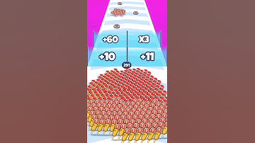 COUNT MASTER: FOOD RUN - Satisfying ASMR Mobile Game#shorts#satisfying#satisfyingvideo#Game