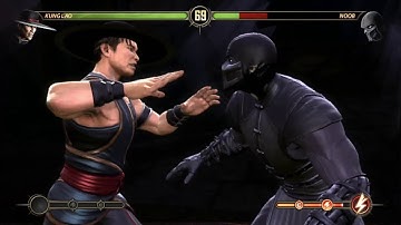 Mortal Kombat Kung Lao vs Noob