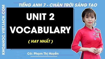 Tiếng Anh Lớp 7 Unit 2: Communication - Vocabulary | trang 20 | Friends plus - Chân trời sáng tạo
