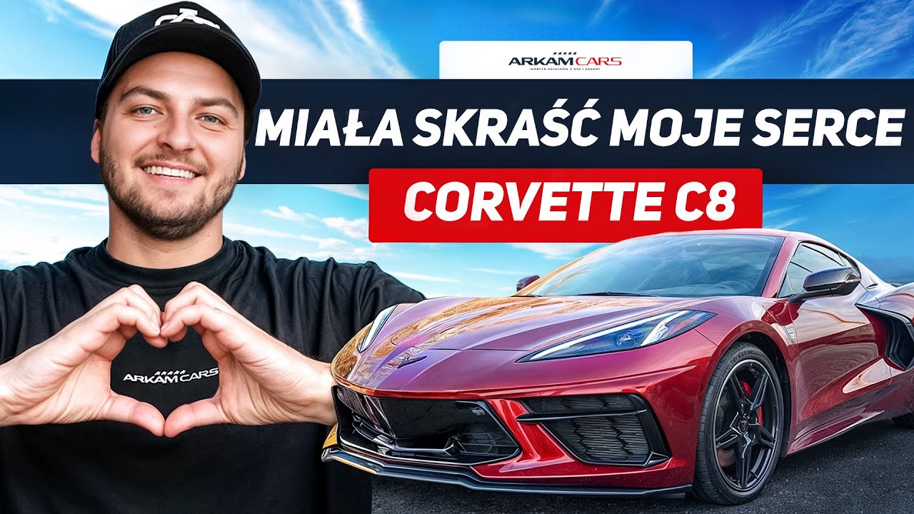 Za ile kupisz CORVETTE C8 z USA?