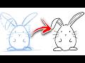 Como desenhar bem feito um Gatinho Kawaii ( Muito Fácil)