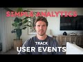 How to track events on your website