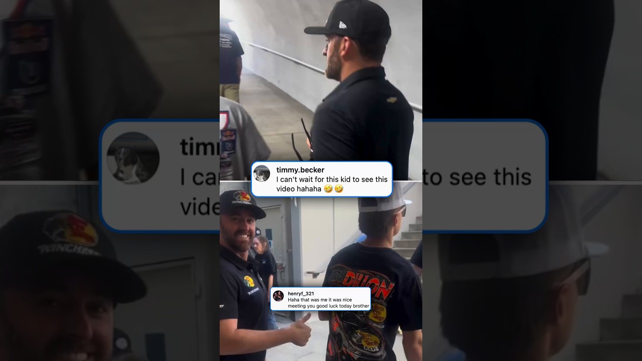 Austin Dillon gave this fan a moment to remember 😂