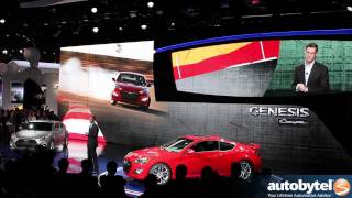 2013 Hyundai Genesis Coupe Debut at 2012 Detroit Auto Show Reveal