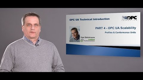 4: Tech-Intro "OPC UA Profiles" by Uwe Steinkrauss (06-2019)