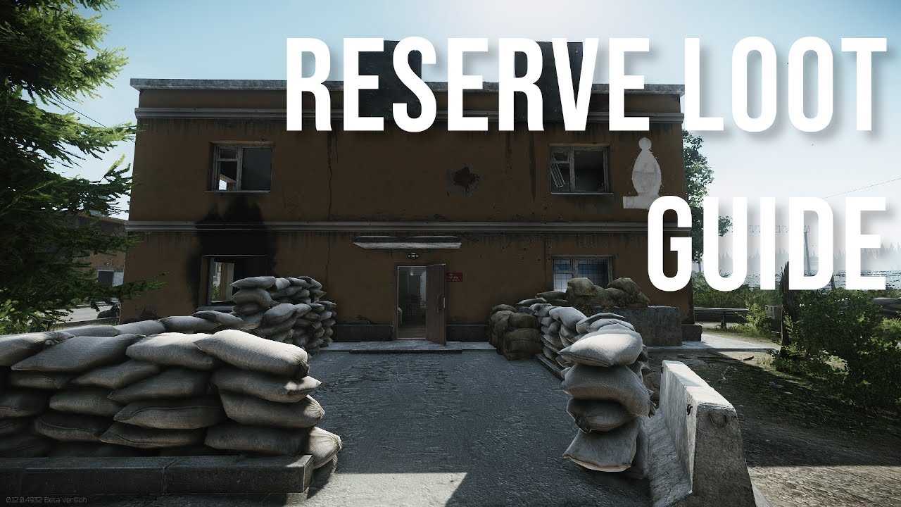 Escape from Tarkov Reserve Base Loot Guide YouTube