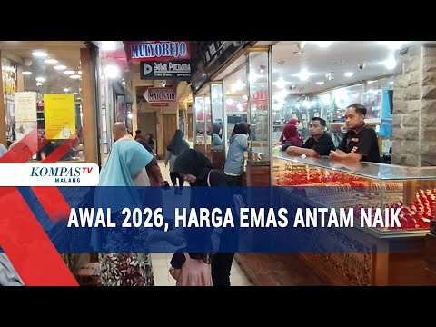 Awal Tahun 2026, Harga Emas Antam Mulai Naik