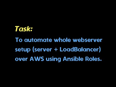 Ansible Roles for setting up Haproxy | Ansible | Haproxy
