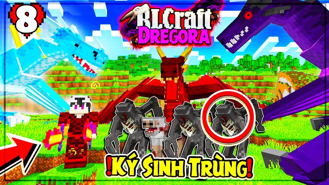 MINECRAFT RLCRAFT DREGORA * TẬP 8 | LẠC VÀO VÙNG ĐẤT KÝ SINH TRUNG SIÊU NGUY HIỂM VÀ 1 NGÀY SĂN RỒNG