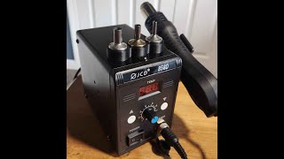 JCD 858D Hot Air Station Unboxing and First Use