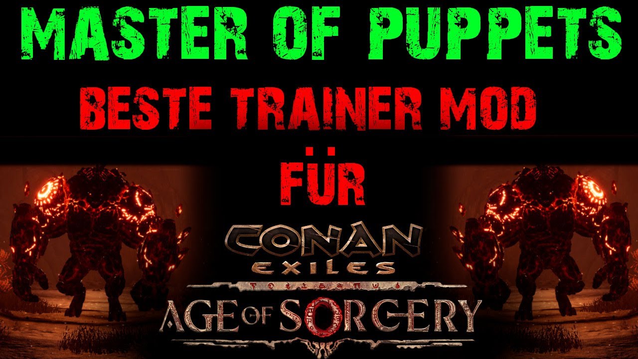 Conan Exiles Beste Pet + Thrall Trainer Mod YouTube