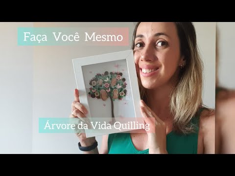 Vídeo: Árvore Quilling