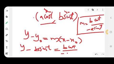 tangent of a conic ( problems)