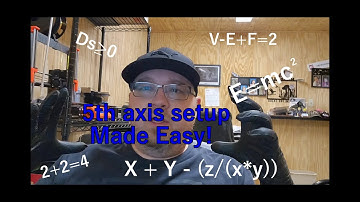 Easily find your Z height for your 5th axis!