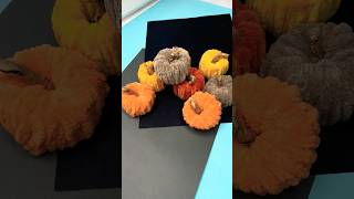 DIY Cute Pumpkins #diy #yarnpumpkins #falldecor #crafts #autumn