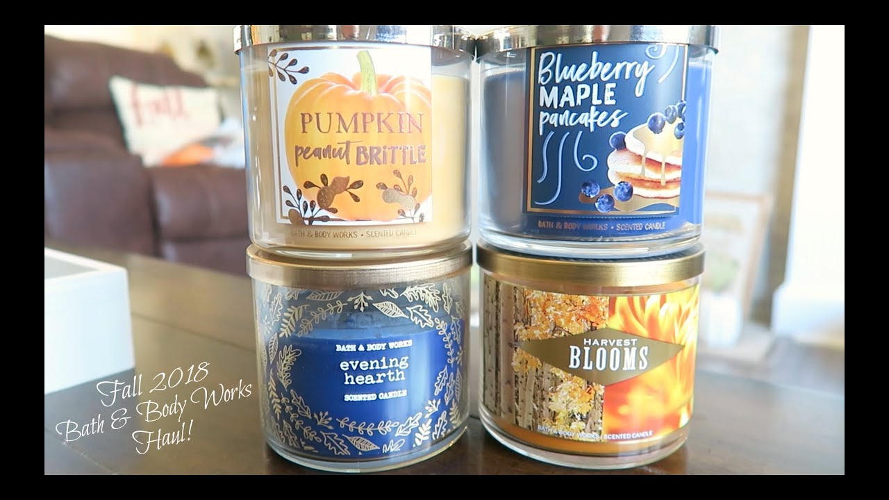Bath & Body Works Fall 2018 Candle Haul!