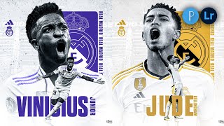 How To Make An Artistic Sports Poster || How To Make a Football Poster? WITH MOBILE
